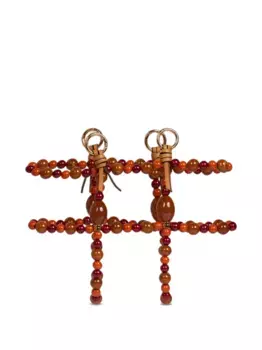 Декорированная сумка ETRO, оранжевый
