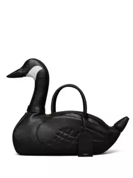 Декорированная сумка-тоут THOM BROWNE, черный