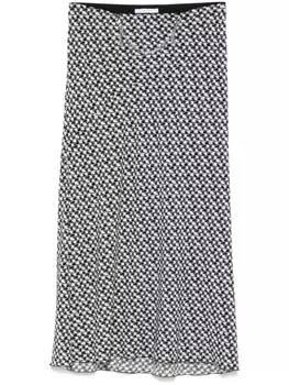 Декорированная юбка миди Patrizia Pepe, черный