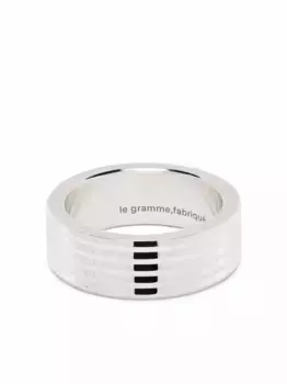 Декорированное кольцо Le Gramme, серебяный