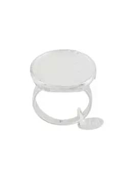 Декорированное кольцо Wouters & Hendrix, серебяный