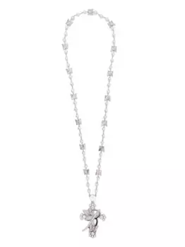 Декорированное колье BLUMARINE, серебяный