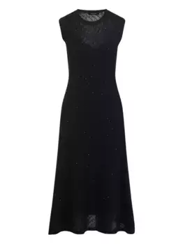 Декорированное платье без рукавов Fabiana Filippi