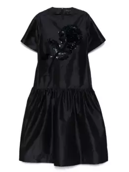 Декорированное платье Biyan, синий