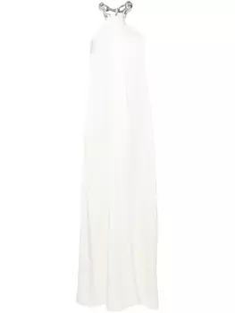 Декорированное платье Stella McCartney, белый