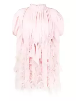 Декорированное платье VALENTINO GARAVANI, розовый
