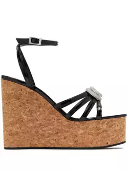 Декорированные босоножки MACH & MACH, черный