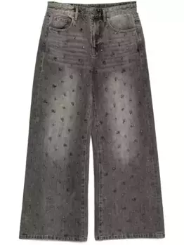 Декорированные джинсы JNBY, серый