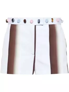 Декорированные шорты мини MSGM, синий