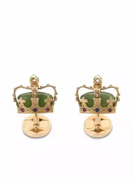 Декорированные запонки DOLCE & GABBANA, золотой