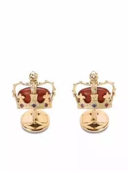 Декорированные запонки DOLCE & GABBANA, золотой
