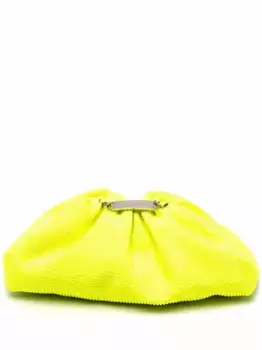 Декорированный клатч Mini Pillow Philipp Plein, желтый
