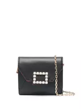 Декорированный кошелек Roger Vivier, черный