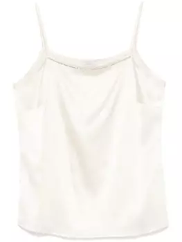 Декорированный топ без рукавов Peserico, нейтральный