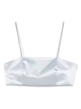 Декорированный топ Peserico, синий