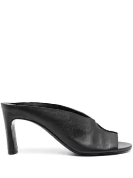 Del Carlo мюли на каблуке, черный