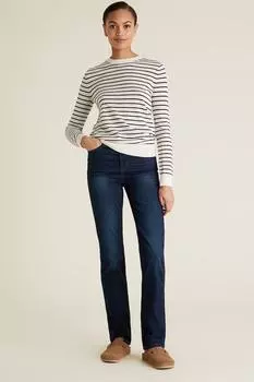 Делает эластичные джинсы Sienna Marks & Spencer, синий