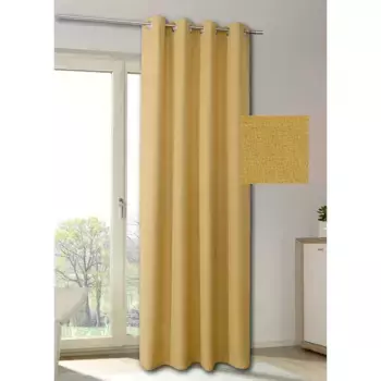 DELAVITA Гардина «МИЛАН», (1 шт.), матовая, разные цвета, желтый