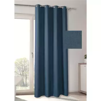 DELAVITA Гардина «МИЛАН», (1 шт.), матовая, разные цвета, темно-синий