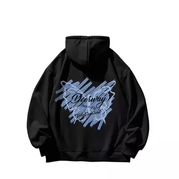 delhui DEERWAY Толстовка унисекс, Бежевый (на флисовой подкладке)