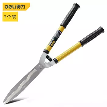 Deli Deli 2 пары декоративных ножниц, обрезка газона, ножницы для цветочных ветвей, садовые ножницы DL2806