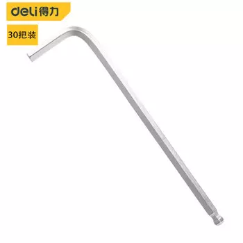 Deli Deli Шестигранный ключ с удлиненной шаровой головкой, 30 предметов, 6 мм DL3306