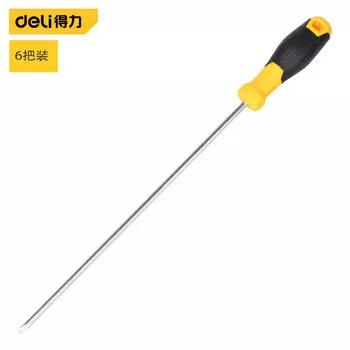 Deli Deli Торпедная ручка, 6 предметов. Крестовая отвертка. Отвертка PH3x300mm DL638300.