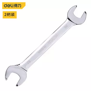 Deli Deli Зеркальный двусторонний ключ на 2 руки двусторонний ключ 30х32мм DL33324