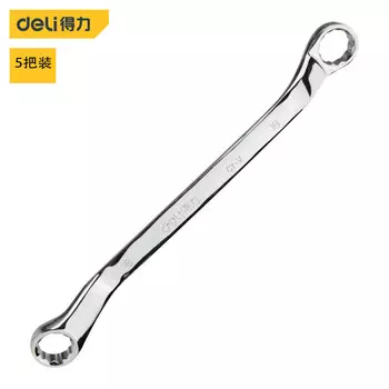 Deli Deli Зеркальный ключ на 5 ручек Torx хромованадиевая сталь 16х18мм DL33217