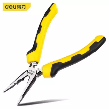 Deli DL101207 плоскогубцы с острыми концами, плоскогубцы для проволоки 7 дюймов