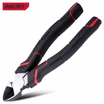 Deli DL102107 Диагональные плоскогубцы в японском стиле, трудосберегающие, из высокопрочной хромованадиевой стали, 7 дюймов