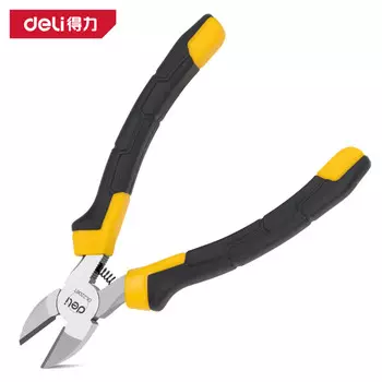 Deli DL2206T диагональные плоскогубцы, диагональные плоскогубцы, изогнутые плоскогубцы, кусачки, кусачки 6 дюймов