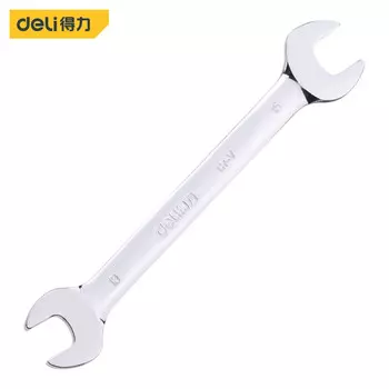 Deli DL33330 зеркальный двусторонний ключ двусторонний ключ 46х50 мм двусторонний ключ двойного назначения