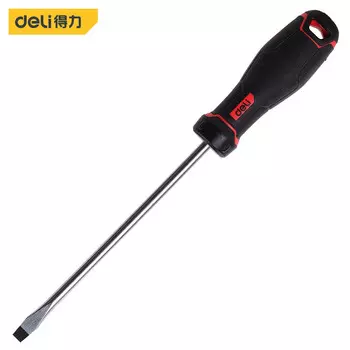Deli DL3446 S2 Магнитная плоская отвертка отвертка плоская отвертка 6х38мм