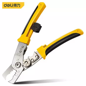 Deli DL383108 Щипцы для зачистки кабеля, 8 дюймов
