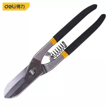 Deli DL4371 Железные килевые ножницы в немецком стиле из нержавеющей стали, ножницы для жести, 10 дюймов