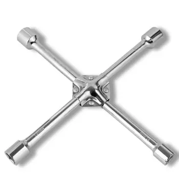 Deli крестовый шиномонтажный ключ, торцевой ключ, инструмент для замены шин, инструмент для ремонта шин, 14 дюймов-17x19x21x23 мм DL4414