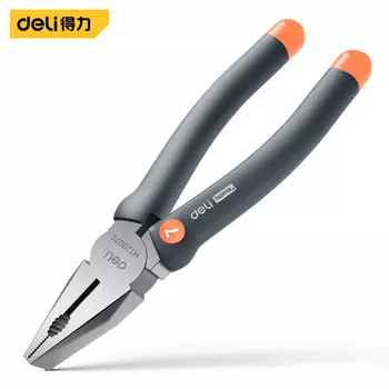 Deli National Home Home Series Трудосберегающие плоскогубцы, 7 дюймов, цветной оранжевый HT2007C