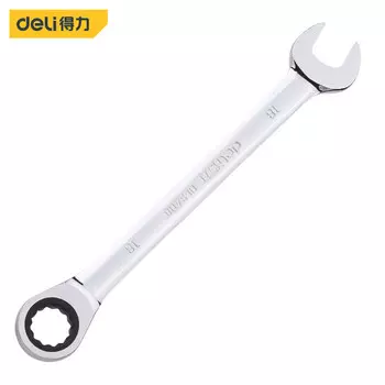 Deli Quick Torx Трещоточный ключ Многофункциональный ключ двойного назначения Набор рожковых ключей 18 мм DL34118