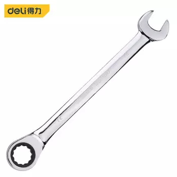 Deli Quick Torx Трещоточный ключ Многофункциональный ключ двойного назначения Набор рожковых ключей 27 мм DL34127