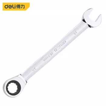 Deli Quick Torx Трещоточный ключ Многофункциональный ключ двойного назначения Набор рожковых ключей 14 мм DL34114