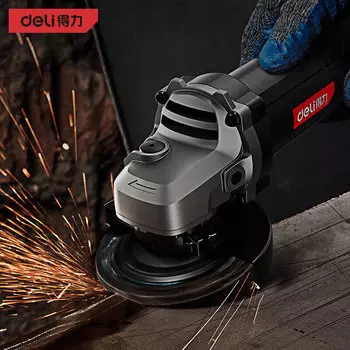 Deli red core series DE-JM100-5 Угловая шлифовальная машина 125 мм, многофункциональная шлифовальная машина для резки, 1150 Вт Единица измерения: Тайвань