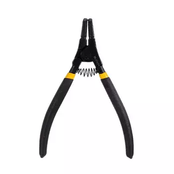 Deli Щипцы для стопорных колец в немецком стиле, прямые, гибкие, универсальные плоскогубцы для внутренних и наружных стопорных колец DL20524 Щипцы для наружных стопорных колец в немецком стиле, изогнутые 5