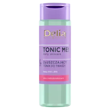 Delia Tonic Me! отшелушивающий тоник для лица, 200 мл