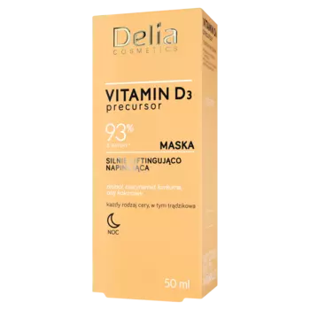 Delia Vitamina D3 лифтинговая маска для лица, 50 мл
