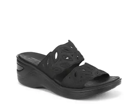 Delight Wedge Сандалии Lifestride, Black