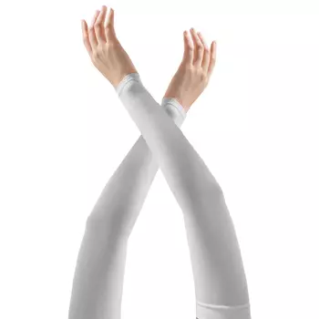 Delipow Ice Sleeves Мужские и женские солнцезащитные рукава Рукава из ледяного шелка Летние защитные рукава для рук Велоспорт Вождение на открытом воздухе Рыбалка Холодные рукава для льда Серые