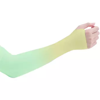 Delipow Ice Sleeves Солнцезащитные рукава для мужчин и женщин Градиентные цвета Рукава из ледяного шелка Летняя езда на велосипеде и вождение автомобиля Рыбалка на открытом воздухе Солнцезащитный козырек Защитные нарукавники