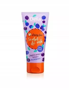 Делия, Dairy Fun, ручной сорбет с черникой, полный кувшин, Delia