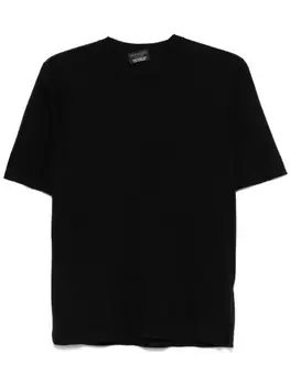 Dell'oglio футболка тонкой вязки, черный